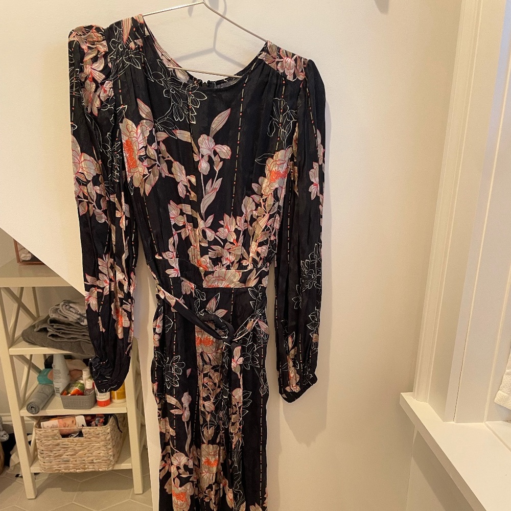 Long, Modest Floral Romper